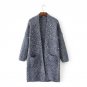 Women Sweater Beaded Cardigan Warm Thick Knitting Coat Jacket Office Ladies Elegant Autumn Winter Ou
