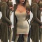 Vintage Women Long Sleeve Backless Casual Loose Tops Cardigan Winter Autumn Back Hollow Out Hooded Z