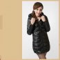 Plus Size L-4XL Winter Jacket Women 2017 New Slim PU Leather Cotton Jacket Coat Hooded Parkas Solid 