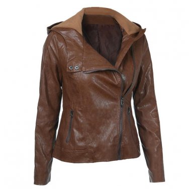 NIBESSER 2017 Winter PU Leather Side Zipper Jackets Women Long Sleeve Patchwork Coats Windbreaker Ho