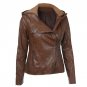 NIBESSER 2017 Winter PU Leather Side Zipper Jackets Women Long Sleeve Patchwork Coats Windbreaker Ho