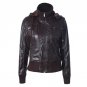 NIBESSER 2017 Winter Zipper Hooded Basic Jackets Women Stand Collar Long Sleeve Patchwork Coats Wind