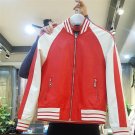 Fashion Women Casual Punk Leather Jacket Jaquetas Feminino Spring Autumn Patchwork Color Long Sleeve