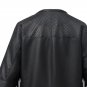 New Women Long PU Leather Jackets and Coats Fashion Fringe Black Hollow Out Slim Women Coat jaqueta 