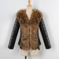 Mooistar #W003 Winter Women\'s Long Sleeve Parka Faux Fur Collar Coat Quilted Jacket Outerwea