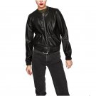 NYMPH 2017 Plus size Women Faux Leather Jackets Long Sleeve High Quality PU Autumn Outerwear Leather
