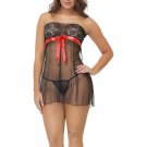 Sexy Lingerie Sleepwear Lace Women\'s G-string Underwear Babydoll Nightwear