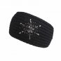 Rhinestones Printed Headbands Women Winter Warmer ear Protect hair accessories for women Fashion Sol