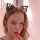 Funny Cat Ears Headband for Girls Women Lady hairband Water Soluble Lace Band Hair Accessories whole