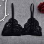 Sexy Lace Bra Floral Wire Bra Bustier Sheer Underwear Wireless Bras Brassiere Lingerie