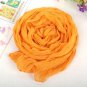 Echarpe 170*45cm Cachecol Feminino 2015 Brand Fashion Casual Foulard All-match Solid Soft Cotton Lon