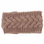 Plum Knit Headband Chunky Knit Headband Earwarmer Knit Wool Headband For Women Girls Fall Winter Acc