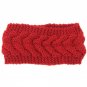 Plum Knit Headband Chunky Knit Headband Earwarmer Knit Wool Headband For Women Girls Fall Winter Acc