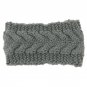 Plum Knit Headband Chunky Knit Headband Earwarmer Knit Wool Headband For Women Girls Fall Winter Acc