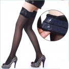 2pairs Summer style Sexy Women non-slip silicone stocking Thigh High women\'s Silk Stockings Long hi