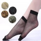 20Pcs=10Pair/Lot US$0.14Pair Hot Sale Cool Breathable Summer Style Sexy Black Skin Socks Pure Color 