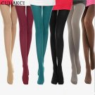 CUHAKCI Tight 8 Colors New 2017 Woman Velvet Candy Color 120D Pantyhose Plus Size Multicolour Stovep