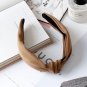 New summer hair headdress cloth broadside pressure Bow Headband knot head hoop