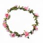 Bridesmaid Artificial Flower Head Wreath For Hair Floral headband Hair accessories Flower crown