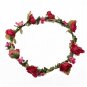 Bridesmaid Artificial Flower Head Wreath For Hair Floral headband Hair accessories Flower crown