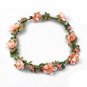 Bridesmaid Artificial Flower Head Wreath For Hair Floral headband Hair accessories Flower crown