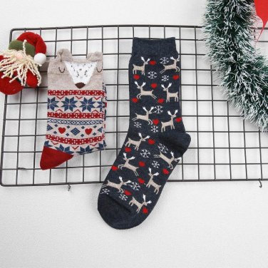 [PEONFLY]new cute cartoon 3d animal patterns cotton socks for women fashion creative brand story soc