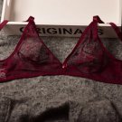 New Ultra-thin Lace Bra  Underwear Women Sexy Seamless Wireless  See Fashion Crop Top Triangle Bra P