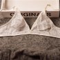 New Ultra-thin Lace Bra  Underwear Women Sexy Seamless Wireless  See Fashion Crop Top Triangle Bra P