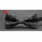 New fashion tuxedo bow tie men red and black tartan groom marry groomsmen wedding party colorful str