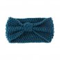 1 PCS Women Crochet Bow-Knot Turban Knitted Head Wrap Hairband Winter Ear Warmer Headband Hair Acces