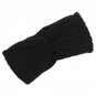 1PC Winter Knitted Woolen Bow Headband For Women Girls European Solid Warmer Ear Turban Stretch Hair