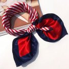 50x50cm Women Bandanas Multifunction Polyester Silk Scarf Prints Satin Small Square Shawls and Scarv