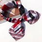 50x50cm Women Bandanas Multifunction Polyester Silk Scarf Prints Satin Small Square Shawls and Scarv