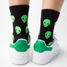 1 Pair Fashion Unisex Cartoon Cat Art Funny Alien Planet Comfortable Autumn Winter Creative Warm Cot