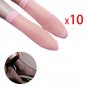 Fashional Spandex Nylon 10Pairs Women Elastic Ultra-thin Transparent Short Crystal Ankle Socks