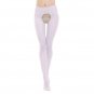 Sexy Wild Women Crotchless Sheer Pantyhose Silk Stockings Tights Black Skin White Pink Color Hot