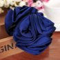Korean Beauty Ribbon Rose Flower Bow Jaw Clip Barrette Hair Claws for Women Headwear Hair Accessorie