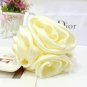 Korean Beauty Ribbon Rose Flower Bow Jaw Clip Barrette Hair Claws for Women Headwear Hair Accessorie