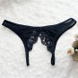 Lace Temptation Open Crotuch G-strings Thongs Tangas Sexy Panties Underwear Women Female Intimates L