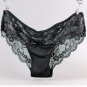Women Sexy Seamless Briefs,Ultra-Thin Transparent Flower Embroidered Patterned Plus Size Underwear