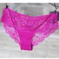 Women Sexy Seamless Briefs,Ultra-Thin Transparent Flower Embroidered Patterned Plus Size Underwear