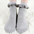 Japanese Kawaii White Lolita Socks With Lace Lovely  Sock Cute Ladies Women Princess Lace Ruffle Ret