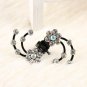 6Pcs/pack Wedding Bridal Hair Claws Women Mini Headwear Rhinestone Snowflake Hair Clips Flower hairp