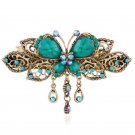 1 pcs Elegant Women Retro Vintage Crystal Diamond Butterfly Flower Barrettes Hair Clips Hair Band Ac
