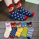 New Arrival 1 PAIR Fashion Unisex Women Men Autumn Spring Winter Warm Animal Print Soft Cotton Carto