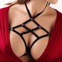 Women Harness Bra Crop Top Body Harness Cage Fetish Gothic Bondage Bra Harness Sexy Rave Wear Haraju