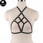Women Harness Bra Crop Top Body Harness Cage Fetish Gothic Bondage Bra Harness Sexy Rave Wear Haraju