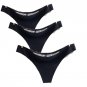 Ixuejie 3pcs/lot Plue Size Sexy G String Women Lace M L XL Briefs Satin Underwear Fashion Panties Th