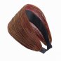 Vintage design Women Girls Broadside Cloth Headwear Headband Hairbands Wide Hair Accessories Hair Dr