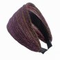 Vintage design Women Girls Broadside Cloth Headwear Headband Hairbands Wide Hair Accessories Hair Dr
